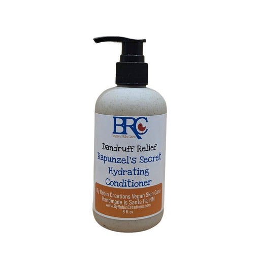 By Robin Creations Liquid Dandruff Relief Hair Conditioner Conditioners White Smoke 8 oz Biodegradable Pump Bottle