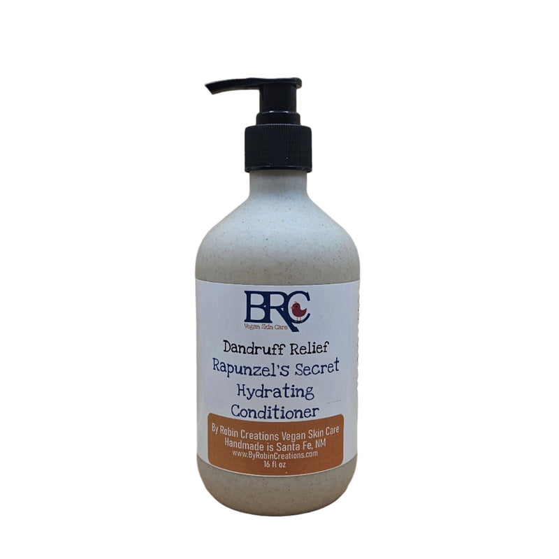 By Robin Creations Liquid Dandruff Relief Hair Conditioner Conditioners White Smoke 16 oz Biodegradable Pump Bottle