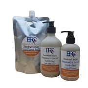 By Robin Creations Liquid Dandruff Relief Hair Conditioner Conditioners White Smoke 8 oz Biodegradable Pump Bottle,16 oz Biodegradable Pump Bottle,17 oz Aluminum Refill Pouch