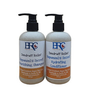 By Robin Creations Rapunzel's Secret Soothing Dandruff Relief Liquid Shampoo & Conditioner Set Shampoo & Conditioner White Smoke 1 Set 8 oz Biodegradable Pump Bottles