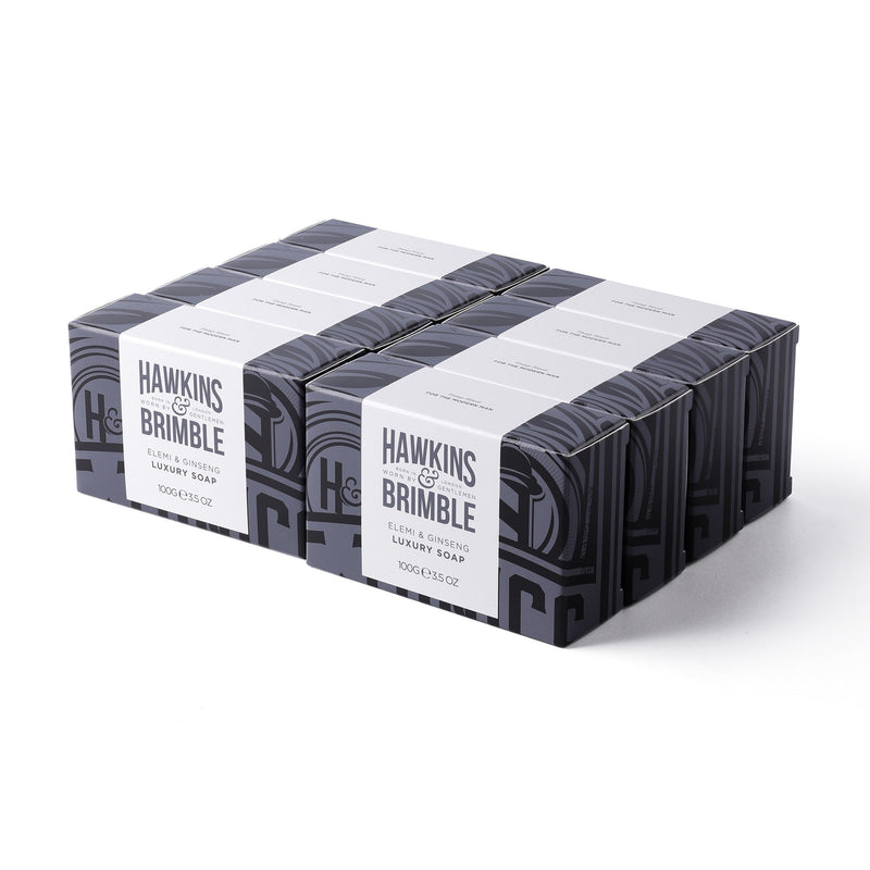 Hawkins & Brimble COM Luxury Soap Bar 3.5 oz Showering White Smoke Single Bar