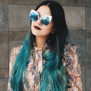 zeroUV Oversize Flat Lens Round Cat Eye Mirror Lens Sunglasses A175 Sunglasses Dim Gray Tortoise Gold Ice,Black Silver Sun,Black Gold Midnight,White Gold Ice,Tortoise Gold Pink