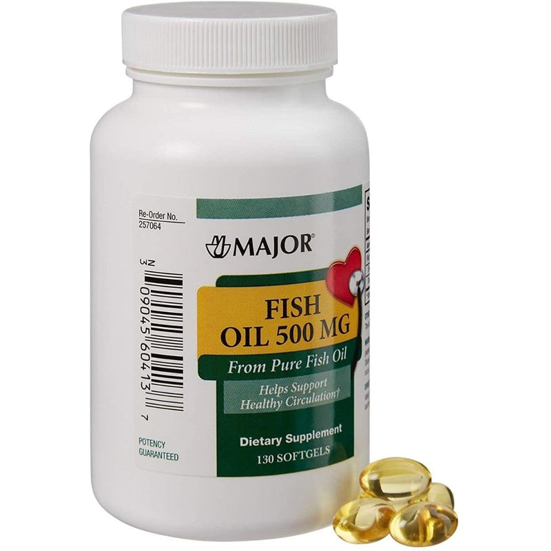 Major Major Fish Oil 500 Mg Fish Sauce White Smoke