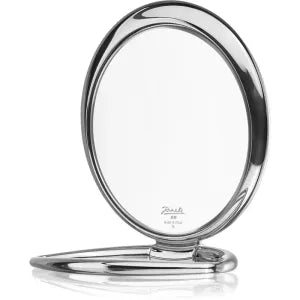 0 Janeke Chromium Line Table Double Mirror Cosmetic Mirror Ø 130 Mm Tables White Smoke