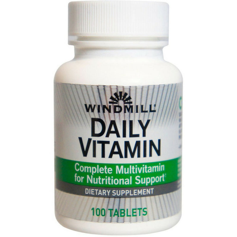 Windmill Windmill Daily Vitamin 100 Tablets Vitamins & Supplements White Smoke