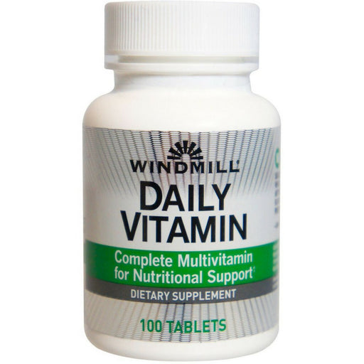 Windmill Windmill Daily Vitamin 100 Tablets Vitamins & Supplements White Smoke
