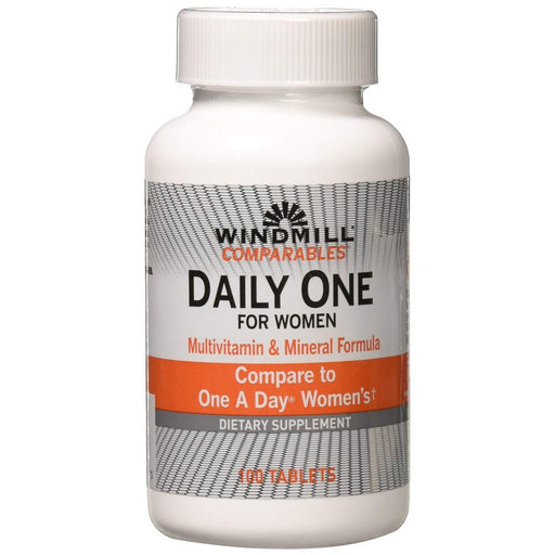 Windmill Windmill® Daily One For Women – High Potency Multivitamin Vitamins & Supplements White Smoke