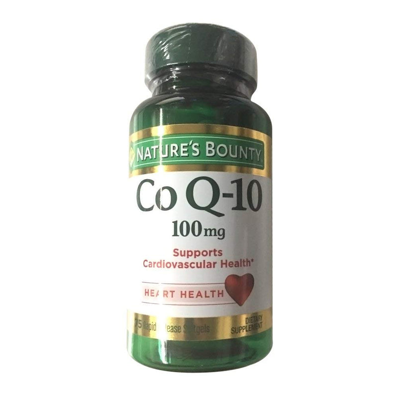 Nature's Bounty Nature's Bounty Co Q 10, Heart Health, 100 Mg, Softgels Vitamins & Supplements White Smoke