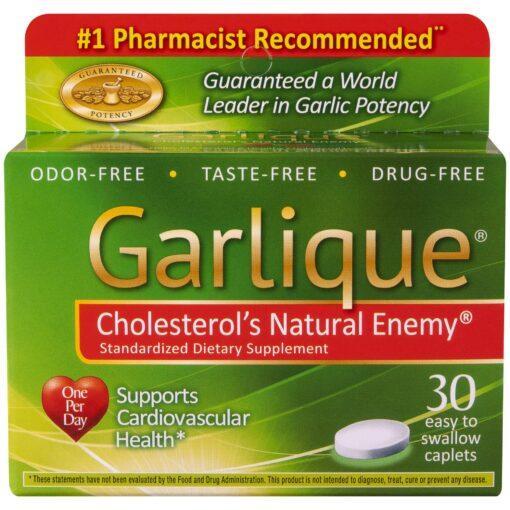 Garlique Garlique Garlic Powder, Easy To Swallow Caplets Health & Beauty Dark Olive Green