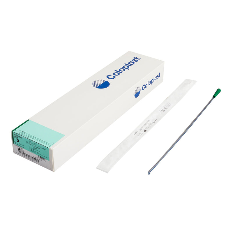 Coloplast Self-Cath Coudé Tip Intermittent Catheter, 14 Fr, 16" - Box of 30