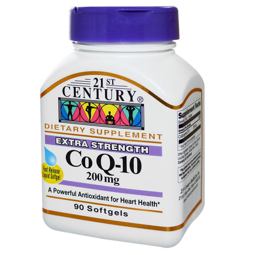 21st Century 21st Century Co Q10 - 200 Mg Softgels Vitamins & Supplements White Smoke