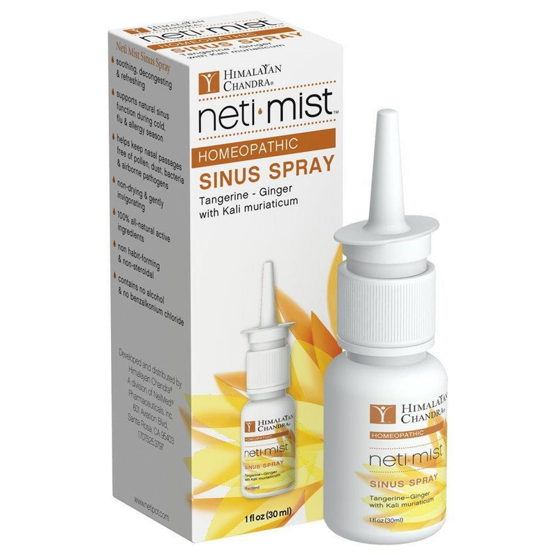 Himalayan Chandra Himalayan Chandra Institute Neti Mist Sinus Spray - 1 Fl Oz Health & Beauty White Smoke