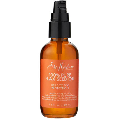 Shea Moisture Shea Moisture 100% Pure Flax Seed Oil Head To Toe Protection Skin Care White Smoke