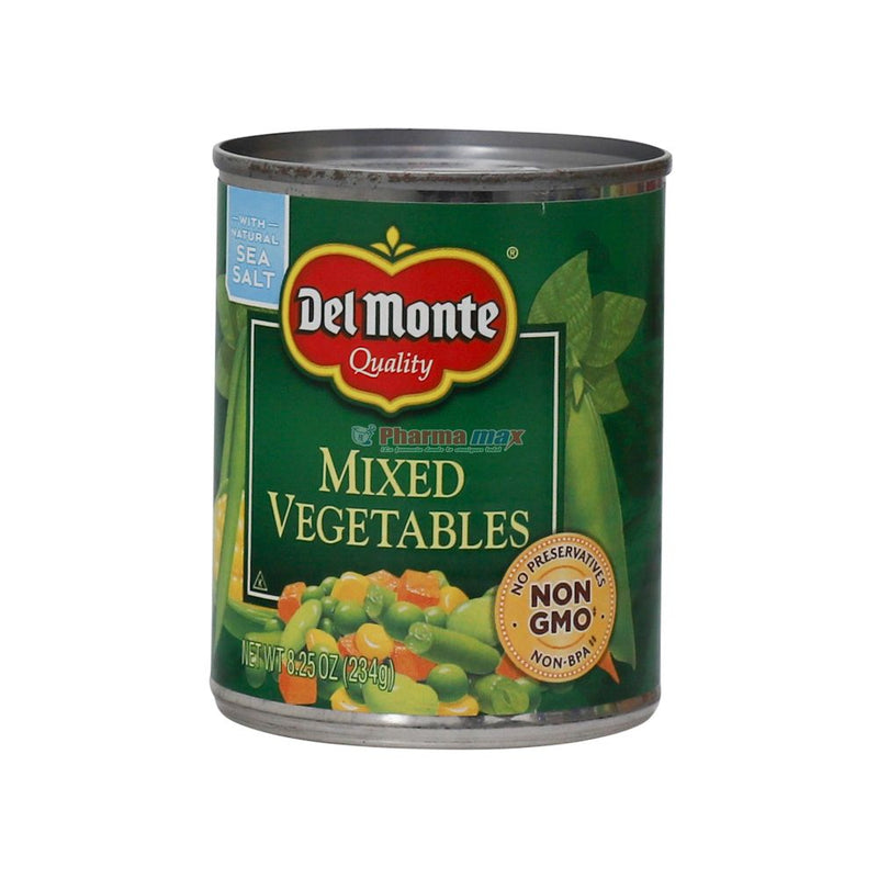 Del Monte Del Monte Mixed Vegetables 8.25 Oz Soups & Broths White Smoke