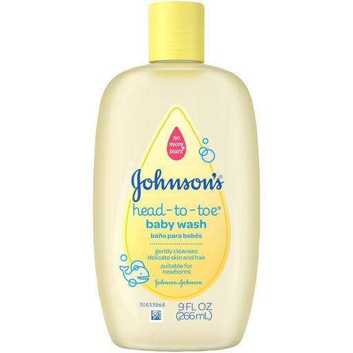 Johnson's Johnson's Head To Toe Baby Wash For Gentle Cleansing, 9 Fl. Oz Baby & Toddler White Smoke
