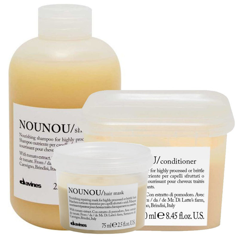 Davines Davines Essential Haircare Nounou Conditioner 250 Ml Conditioners White Smoke