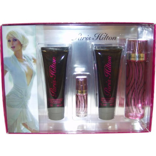 Paris Hilton Paris Hilton  For Women 4-Piece  Fragrance Set Perfume & Cologne White Smoke