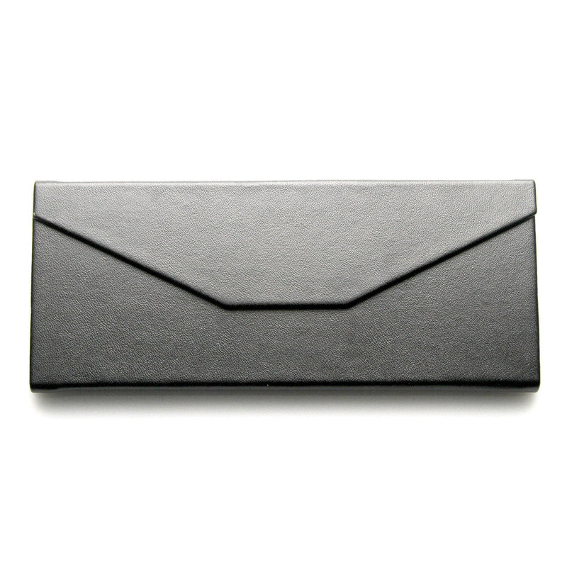 zeroUV Modern Low Profile Tri Folding Triangle Sunglasses Case Accessories Dim Gray Matte Black