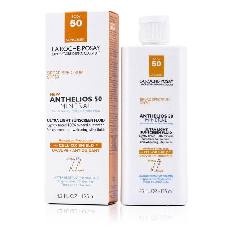 La Roche Posay La Roche Posay Anthelios 50 Body Mineral Tinted Sunscreen 4.2 Oz Sunscreen White Smoke