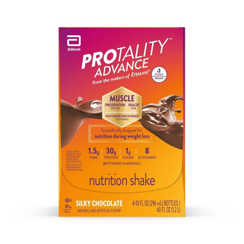 Protality Protality Advance Nutritional Milk Shake - Chocolate - 10oz/4pk Nutrition Drinks & Shakes White Smoke