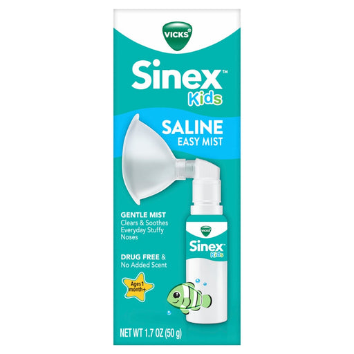 Vicks Vicks® Sinex™ Kids Saline Easy Mist Health Care Light Sea Green