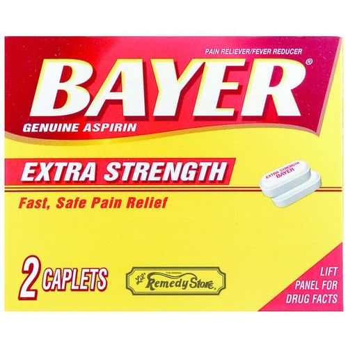 Bayer Bayer Aspirin, 325 Mg, Coated Tablets Health & Beauty Light Goldenrod