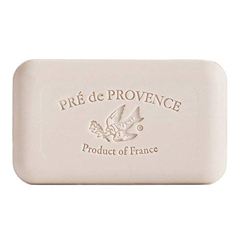 Pre De Provence Pre De Provence Amande Shea Butter Enriched Vegetable Soap 150g Bar Soap Light Gray