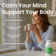 Health By Principle 4-Form Magnesium Complex for Sleep, Muscle & Migraine Support — Case of 12 Bottles Supplement Dark Gray