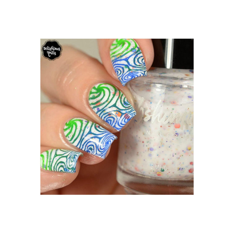 UberChic Beauty Collection 26 Stamping Plate Rosy Brown