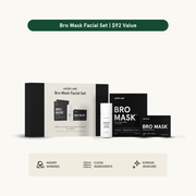 JAXON LANE Bro Mask Facial Set - Ready, Set, Glow Gift Box White Smoke