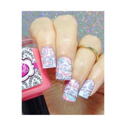 UberChic Beauty Love and Marriage-03 Stamping Plate Gray