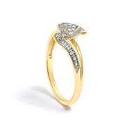 Bids.com 10K Yellow Gold Diamond Accent Filigree Heart Promise Ring (I-J Color, I3 Clarity)- Size 7 Rings White Smoke 7 / Yellow.Gold,6 / Yellow.Gold,8 / Yellow.Gold,9 / Yellow.Gold,6.5 / Yellow.Gold,7.5 / Yellow.Gold,8.5 / Yellow.Gold,9.5 / Yellow.Gold