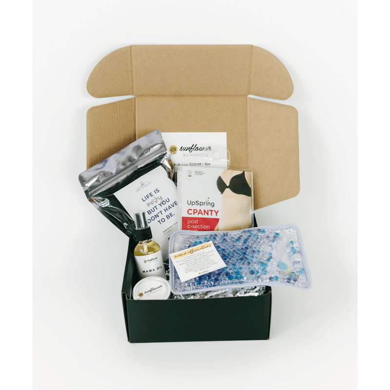 Sunflower Motherhood C-Section Recovery Box Postpartum Gift Light Gray Small / Medium,Large / Extra Large,2 XL