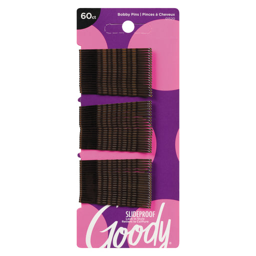 Goody Goody Bobby Pins - Brown - 60ct Health & Beauty Dark Slate Gray
