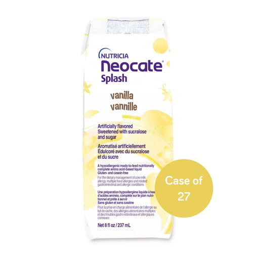 Neocate Neocate Splash - Ready-to-Feed Hypoallergenic Amino Acid-Based Toddler And Junior Formula - Vanilla - 8 Fl Oz Fitness & Nutrition White Smoke