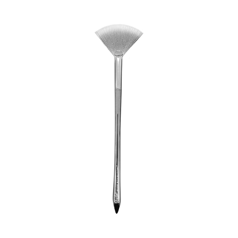Rude Cosmetics Silver Bullet Highlighting Fan Brush Face Brushes Gray Fan Brush