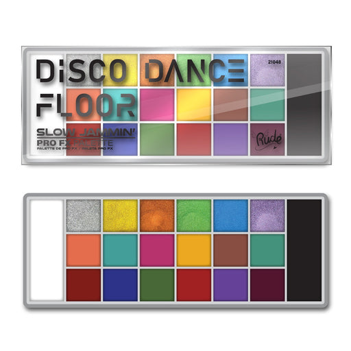 Rude Cosmetics Disco Dance Floor ProFX Palette - Slow Jammin' Makeup Gray Slow Jammin'