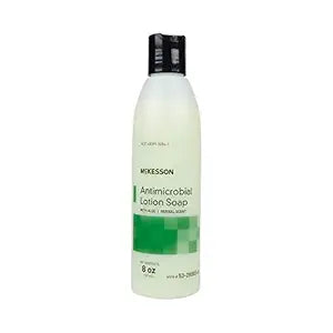 McKesson McKesson Antimicrobial Lotion Soap 8oz Liquid Hand Soap Light Gray