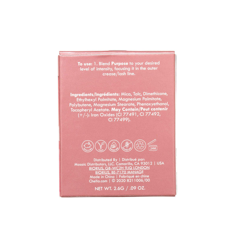 Chella eyeshadow refill purpose pearl - bronze Brow & Eye Rosy Brown