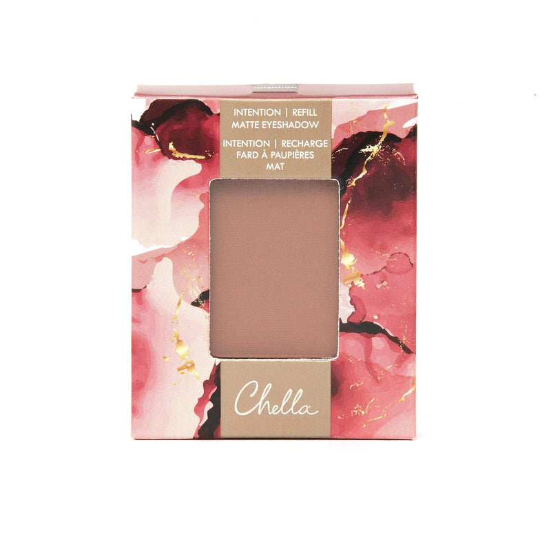 Chella eyeshadow refill intention matte - warm brown Brow & Eye White Smoke