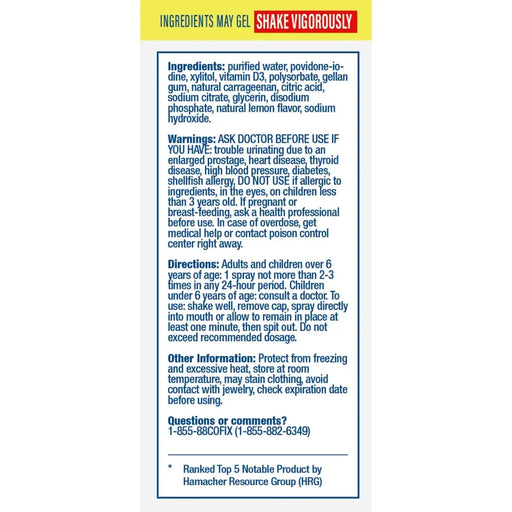 Cofix Rx Cofix Rx Throat Cleanse - Single Fitness & Nutrition White Smoke