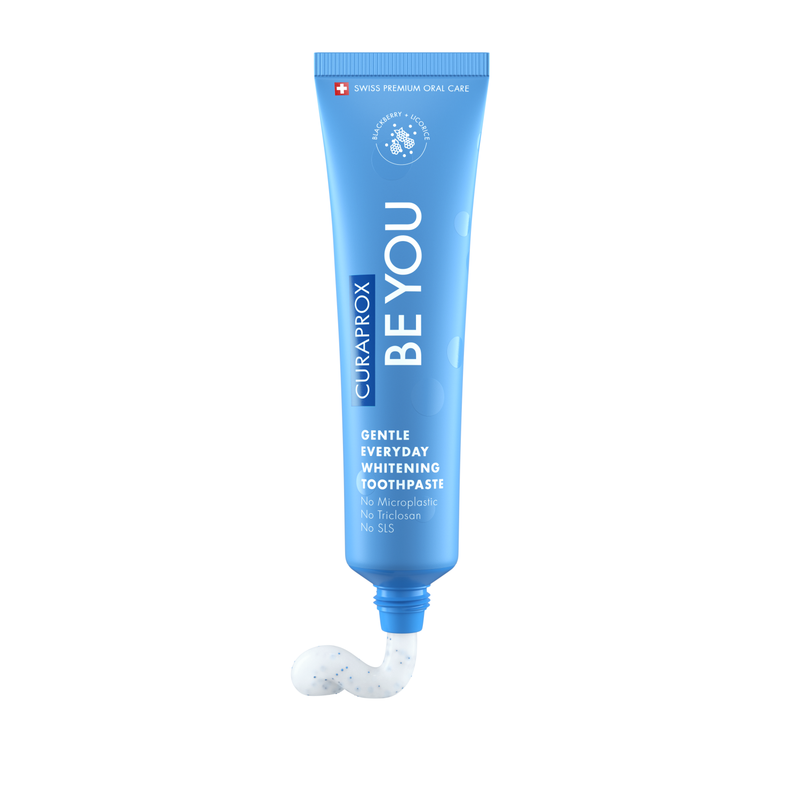 Curaprox Curaprox Be You Blackberry + Licorice Gentle Everyday Whitening Toothpaste 60ml Toothpaste White Smoke