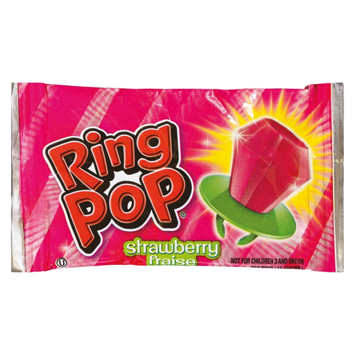 Ring Pop Ring Pop Candy, Cherry Berry, Twisted 0.5 Oz Candy & Chocolate White Smoke