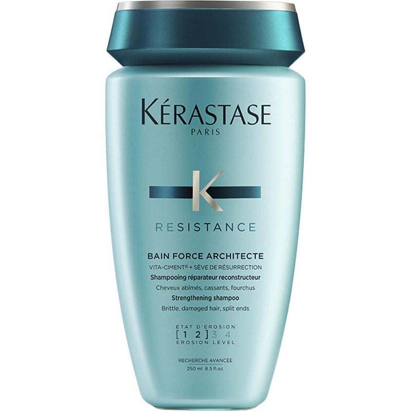 Kerastase Kerastase Resistance Bain Force Architecte Strengthening Shampoo 250 Ml Shampoo Cadet Blue