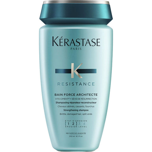 Kerastase Kerastase Resistance Bain Force Architecte Strengthening Shampoo 250 Ml Shampoo Cadet Blue
