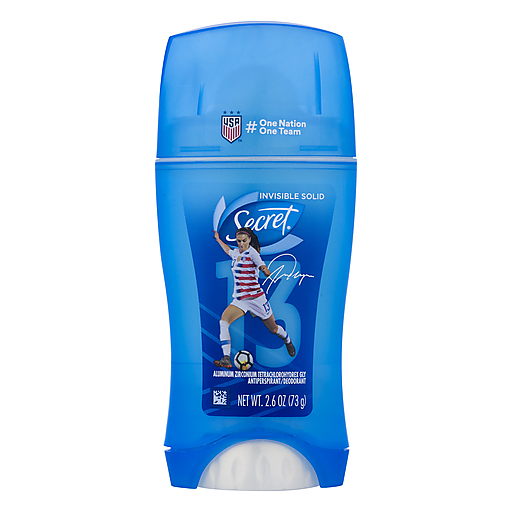 Secret Secret Active Antiperspirant/Deodorant, Invisible Solid, Fresh Deodorant White Smoke