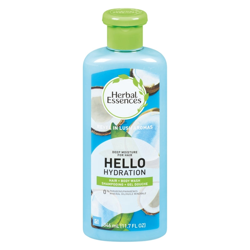 Herbal Essences Herbal Essences Hello Hydration Shampoo & Body Wash Deep Moisture For Hair, 11.7 Fl Oz Body Wash White Smoke
