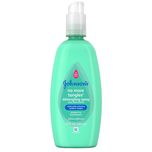 Johnson's Johnson's No More Tangles Detangling Spray - 10.0 Oz Shampoo & Conditioner White Smoke