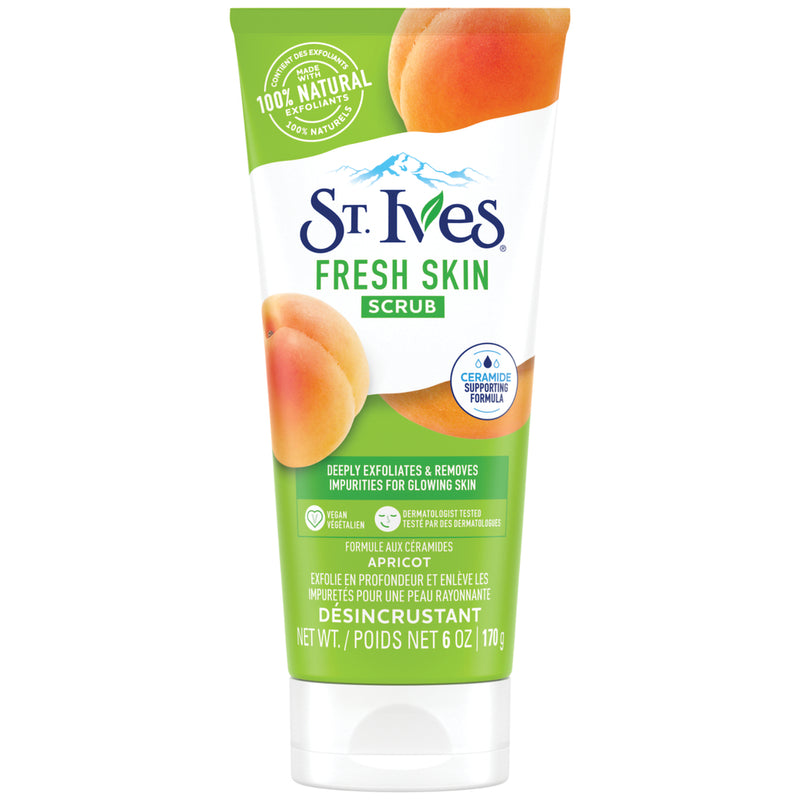 St. Ives St. Ives Fresh Skin Invigorating Apricot Natural Face Scrub - 6oz Skin Care White Smoke