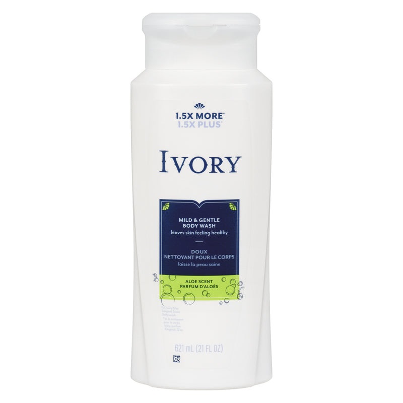 Ivory Ivory Clean Body Wash, Aloe Scent Body Wash Lavender